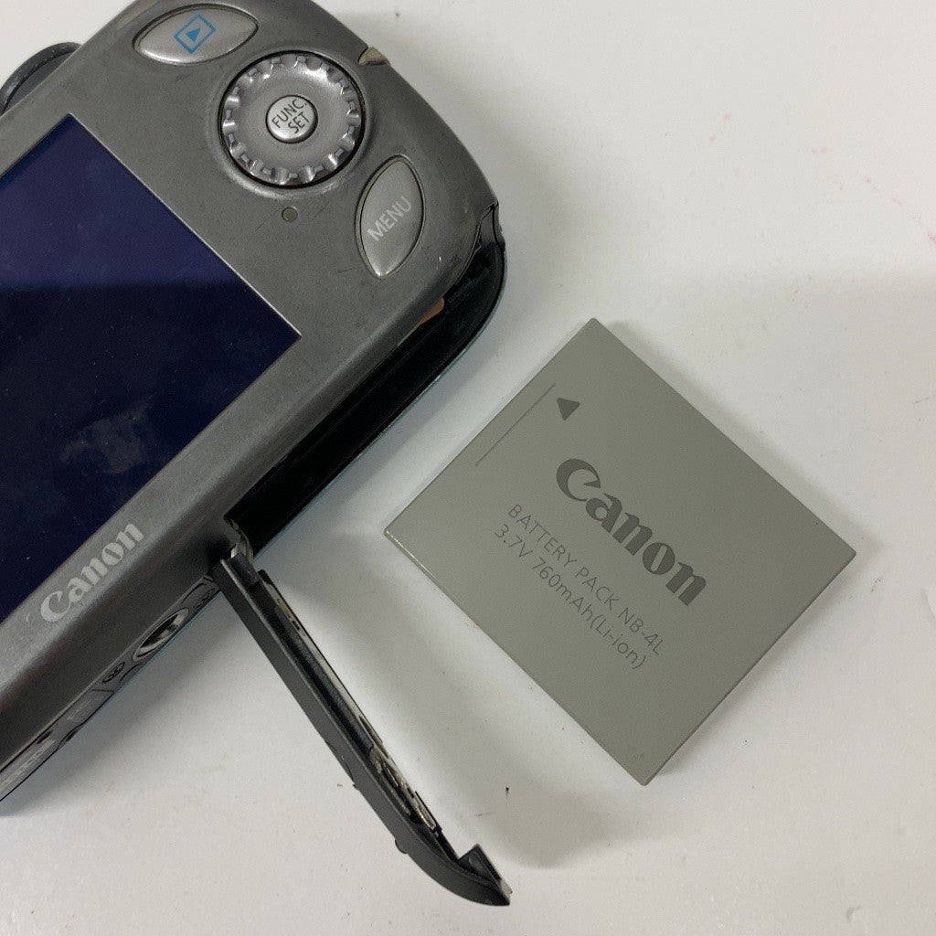 C61F D Canon デジタルカメラ IXY DIGITAL (イクシ) 510 IS ブルー IXYD510IS(BL)