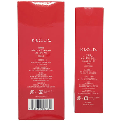 Z000 江原道 クレンジングウォーター 380mL & オールインワンモイスチャー ジェル 100g 2個セット　ラスト1点！