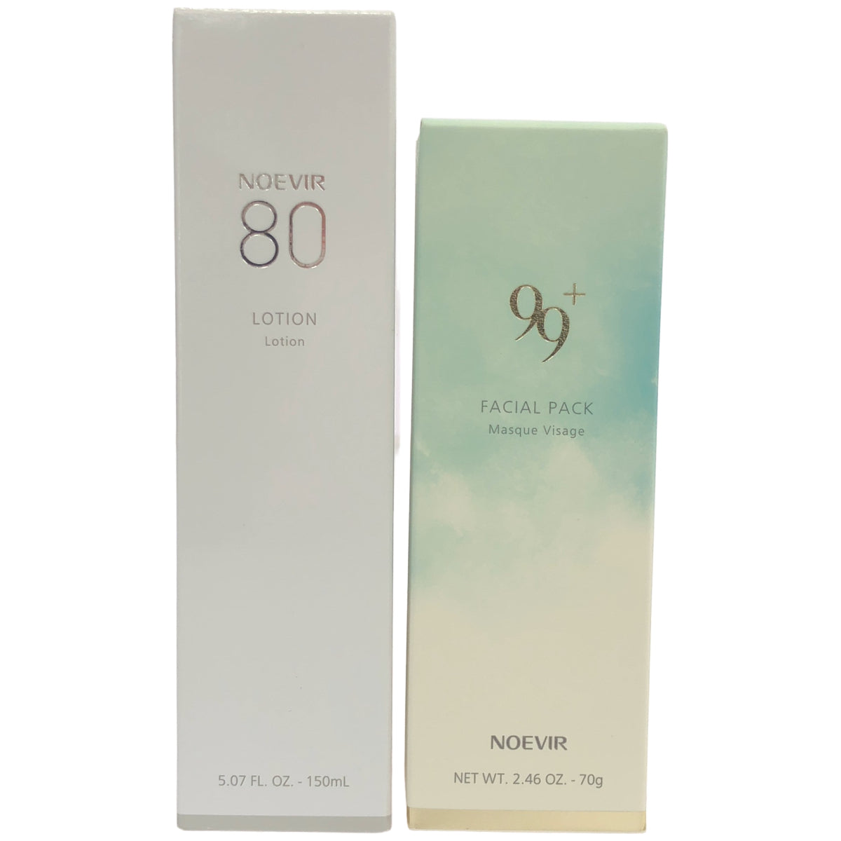 Z000 ノアビア 80 スキンローション 150mL & 99プラス フェイシァルパック 70g 2点セット　ラスト1点！