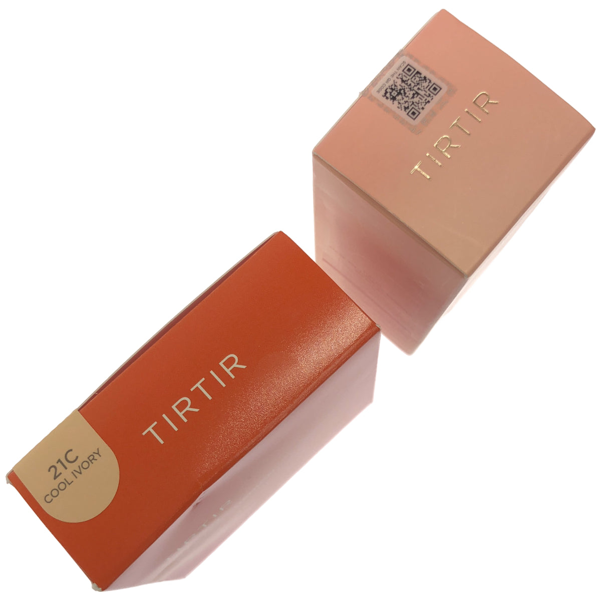 Z000 TIRTIR MASK FIT AI FILTER CUSHION 21C COOL IVORY 18g & MASK FIT TONE UP ESSENCE 30ml 2個セット　ラスト1点！