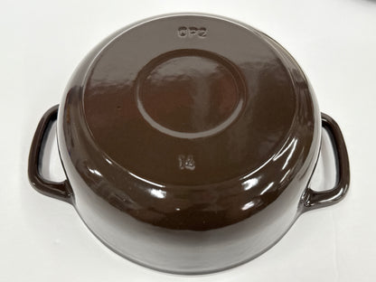 D VERMICULAR バーミキュラ オーブンポット2 ミニ #14 ヘーゼルナッツブラウン 14cm セルフスタンディングリッド