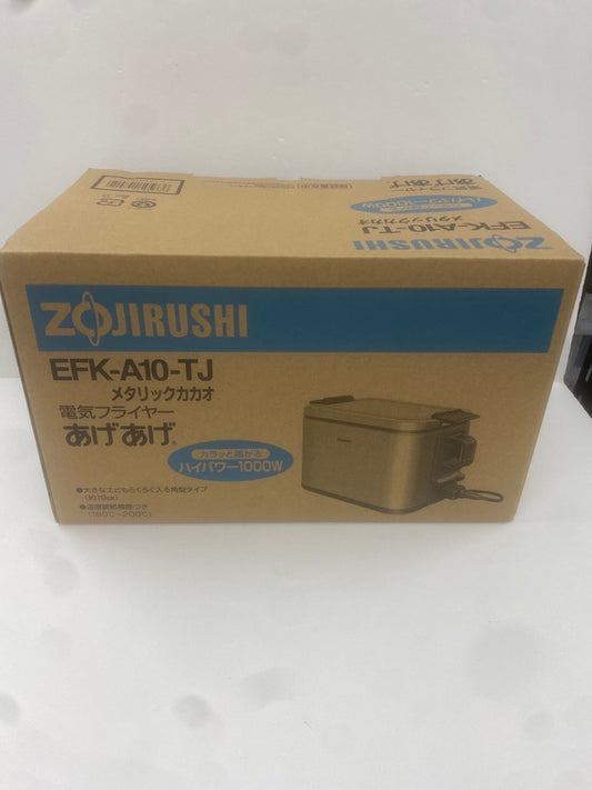 C614 D 象印 あげあげ 電気フライヤー メタリックカカオ EFK-A10-TJ 展示品