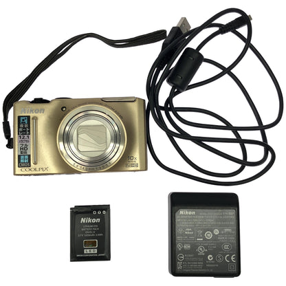 Z000 Nikon  COOLPIX S8100 プレシャスゴールド GL　ラスト1点！