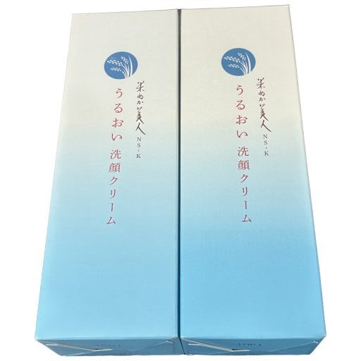C02P 米ぬか美人 NS-K うるおい 洗顔クリーム 100g 2個セット