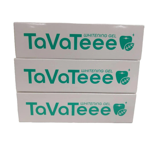 C781 K ★タバティー TaVateee タヴァティー ホワイトニングジェル ホワイトニング歯磨き粉 口臭予防 歯周病予防 40g 3個セット【D】