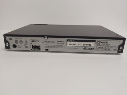 パナソニック ブルーレイプレーヤー フルHDアップコンバート対応 ブラック DMP-BD90 リモコン付き