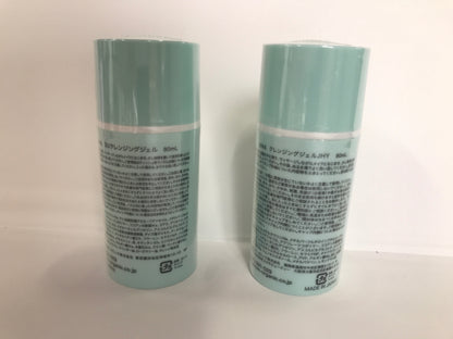 C454 3U クレンジングジェル JHY スリーユー 発泡 炭酸 毛穴 黒ずみ かさつき ビタミンC クレイ 80ml 2個セット