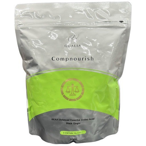 C546 コンプナリッシュ Compnourish BEAA ブラックジンジャー トロピカルフレーバー 240g クオリア●賞味期限：2027/04/01～