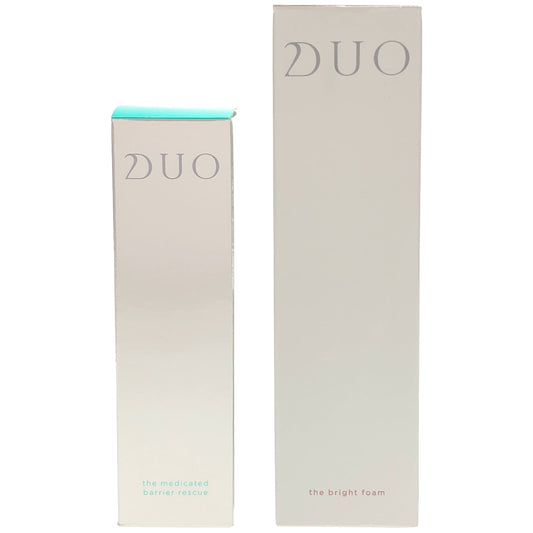 Z000 デュオ ザ ブライトフォーム 100g & 薬用バリアレスキュー 45mL 2個セット　ラスト1点！