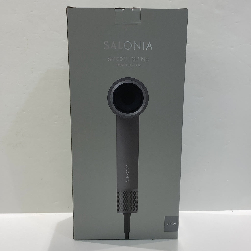 C91V D SALONIA サロニア スムースシャインスマートドライヤー グレー SAL25120GR