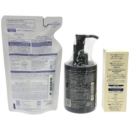 Z000 ONE BY KOSE ポアクリアオイル 180ml & ザ ウォーター メイト 150ml & MAIHADA 活潤スカルプエッセンス 50ml 3個セット