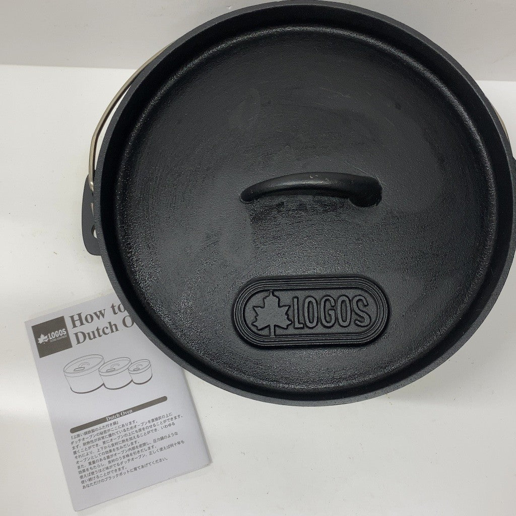C544 D LOGOS  ロゴス ダッチオーブン SLダッチオーブン9inch・ディープ（バッグ付き）