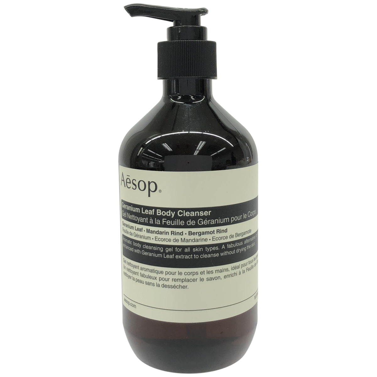 Z000 Aesop　イソップ AESOP ゼラニウムボディクレンザー 500ml　ラスト1点！