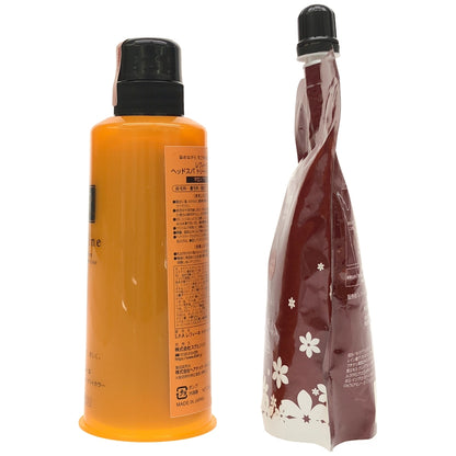 Z000 レフィーネ ヘッドスパ トリートメントカラー マロンブラウン 300g & ナチュラル カラートリートメント 300g 2個セット