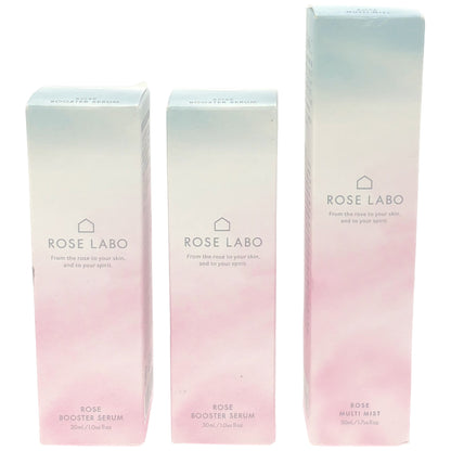 Z000 ローズ ブースターセラム 30mL 2個 & マルチミスト 50mL 3個セット　ラスト1点！
