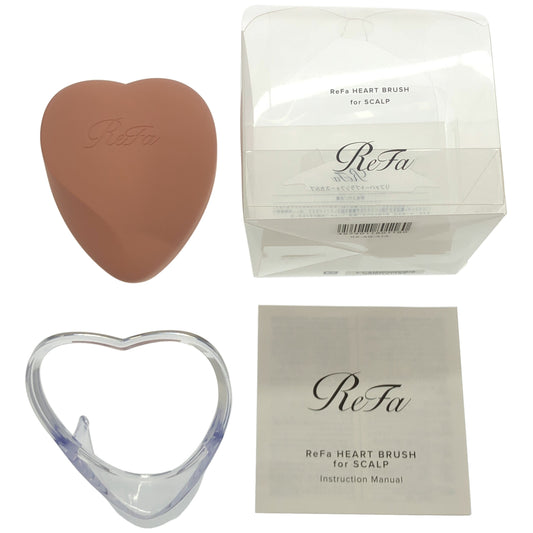 Z000 リファハートブラシ フォースカルプ/ReFa HEART BRUSH for SCALP（マットロゼ）　ラスト1点！