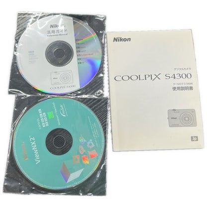 CW72 Nikon デジタルカメラ COOLPIX (クールピクス) S4300 グロッシーレッド S4300RD