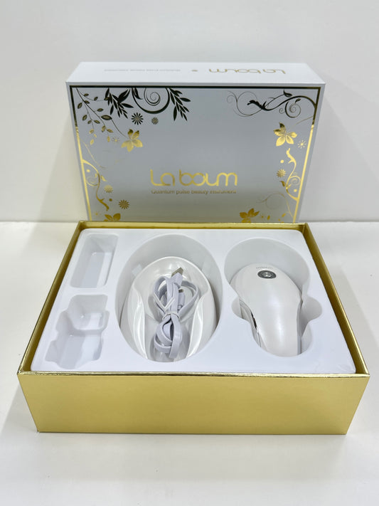 C698 D LA BOUM ラボン Quantum pulse beauty instrument 美顔器【Ｘ】