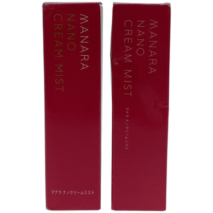 Z000 マナラ ナノクリームミスト 50mL 計2本セット　ラスト1点！