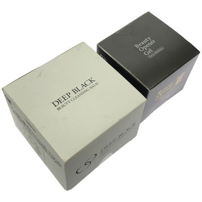 Z000 オージオ ビューティークレンジングバームディープブラック 90g & オープナージェルエクストラモイスチャー 50g 計2個セット　ラスト1点！