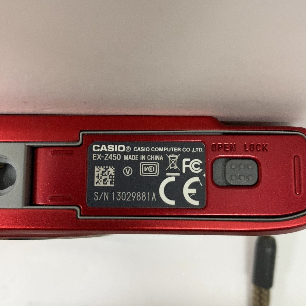 C61E D CASIO EXILIM EX-Z450 レッド
