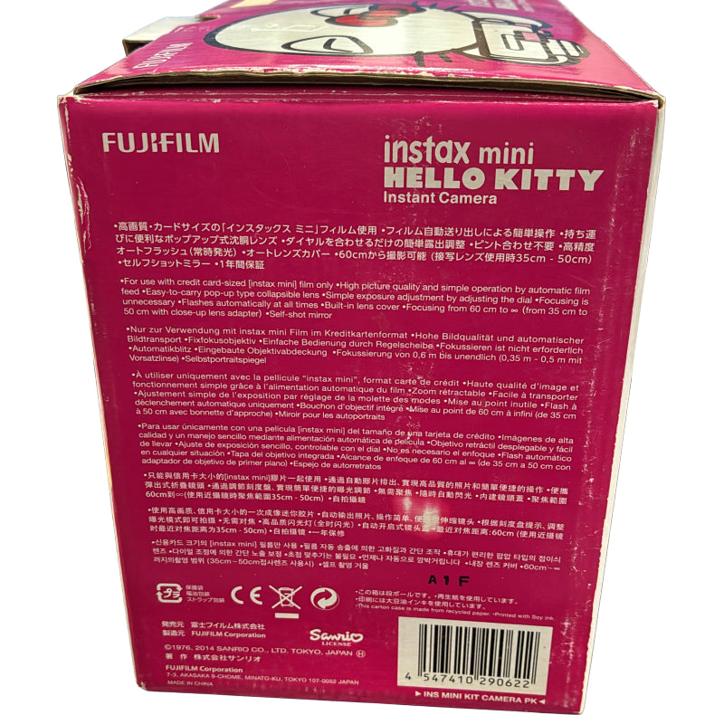 C99T FUJIFILM インスタントカメラ チェキ instax mini ハローキティ INS MINI KIT CAMERA PK