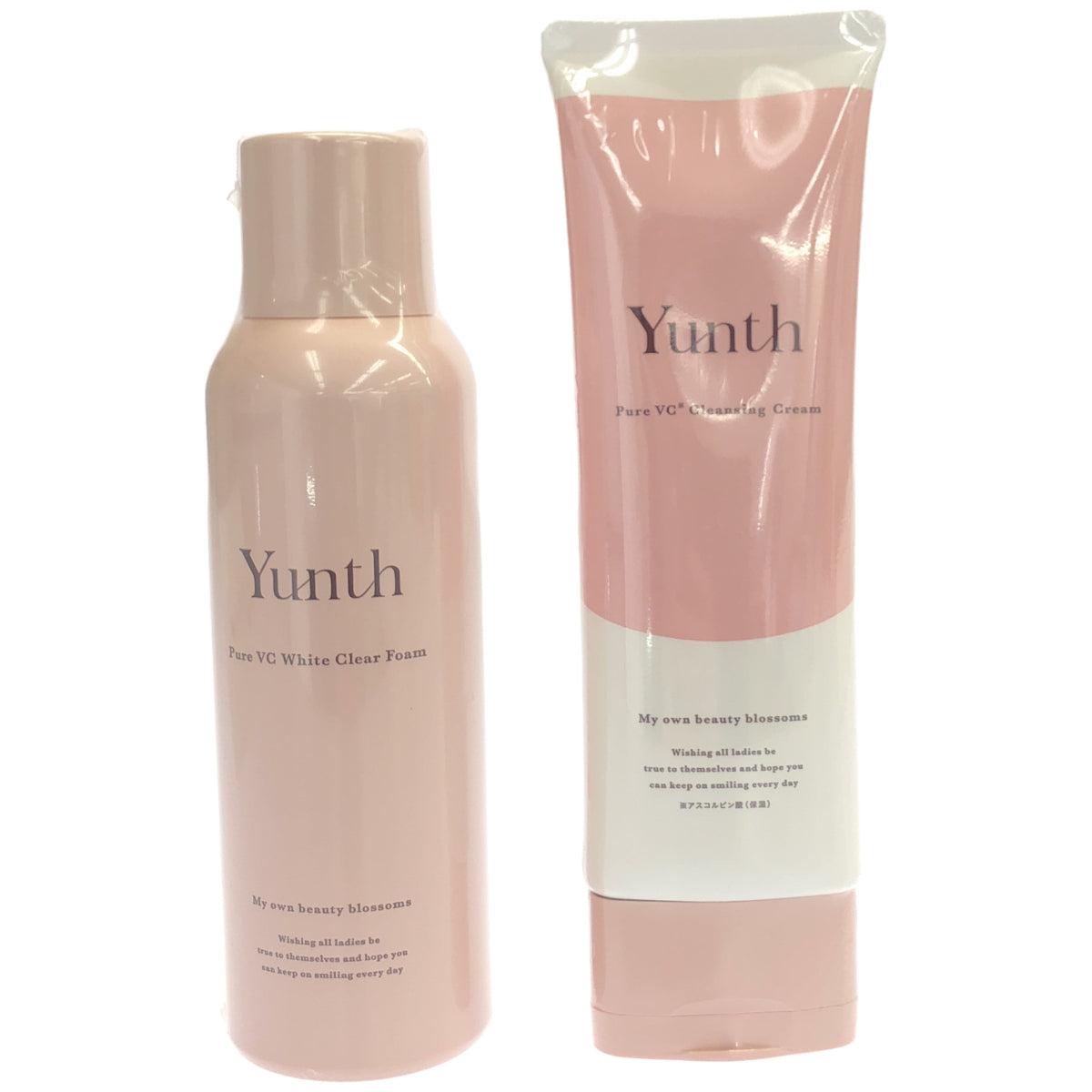 Z000 Yunth 生VCクレンジングクリーム 120g & ホワイト クリアフォーム PVC 120g 2個セット　ラスト1点！