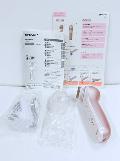 CH34 シャープ SHARP 多機能美顔器 ピンク IB-LF7-P アイビーエルエフ