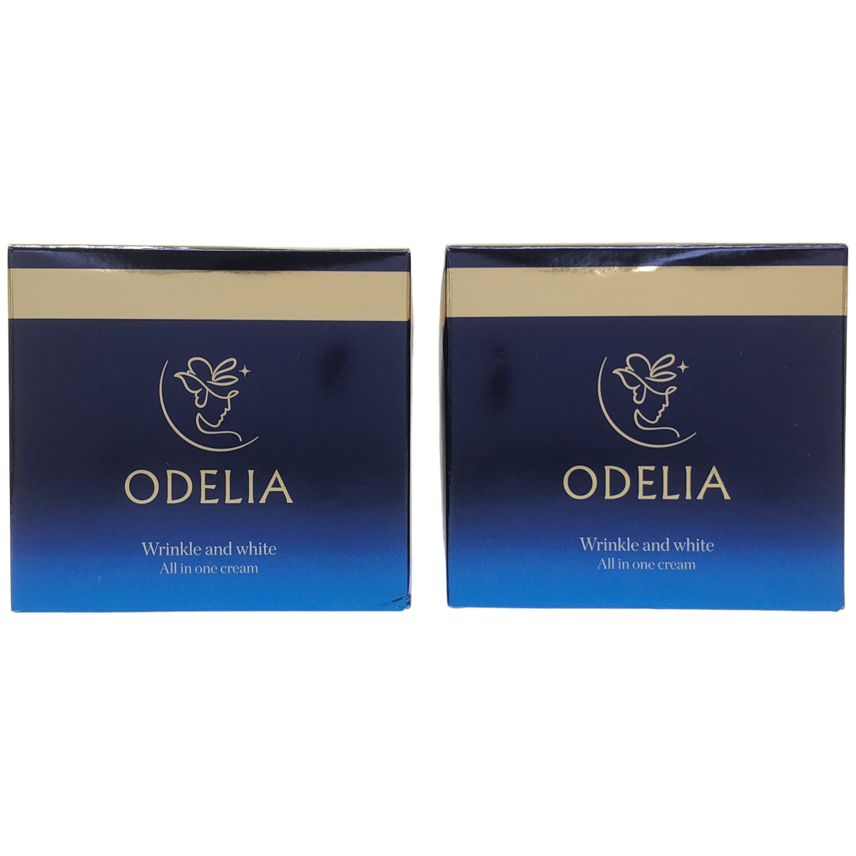 Z000 ODELIA リンクル & ホワイト AIO クリーム 50g 計2個セット　ラスト1点！