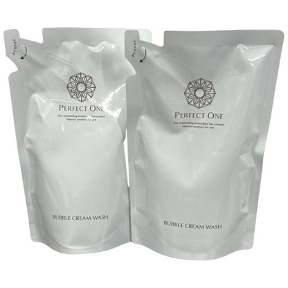 CD70 K パーフェクトワン バブルクリームウォッシュ つめかえ用 190mL 2個セット