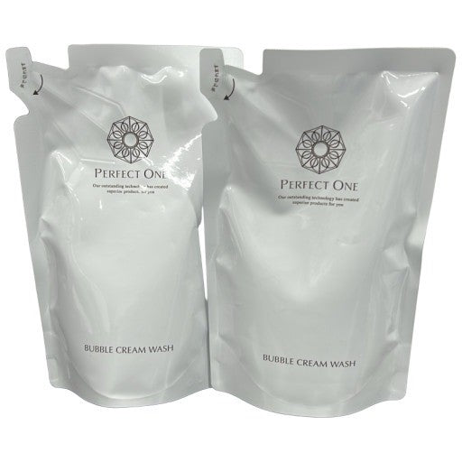 CD70 K パーフェクトワン バブルクリームウォッシュ つめかえ用 190mL 2個セット