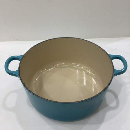C9C8 D ■LE CREUSET/ル・クルーゼ シグニチャー ココット・ロンド 24cm