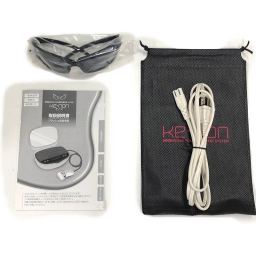 CK05 D 【未使用カートリッジ付】ケノン（Ke-Non）NIPL-2080 パールホワイト 脱毛器 美顔器 Ver.8.0