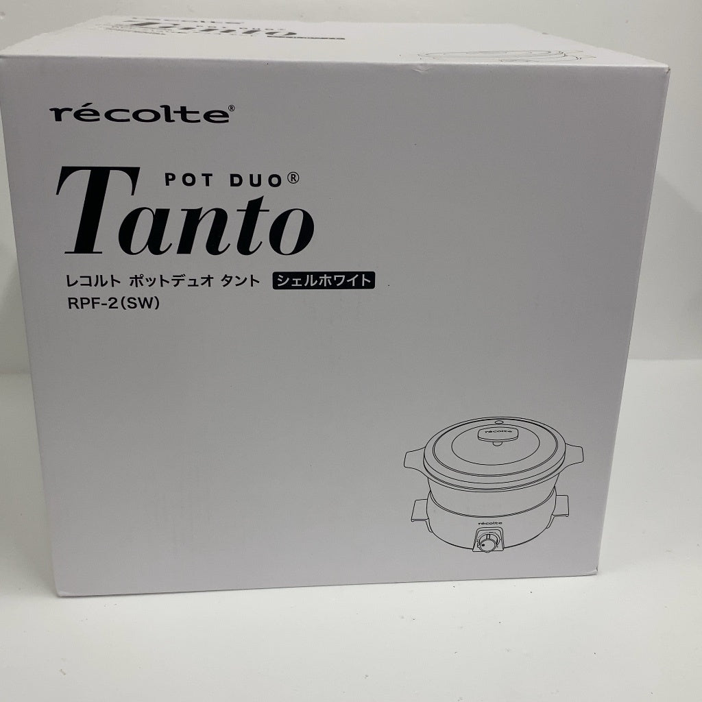 CTB8 D recolte レコルト ポットデュオ タント たこ焼きプレート RPF-2TP