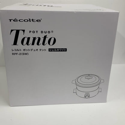 CTB8 D recolte レコルト ポットデュオ タント たこ焼きプレート RPF-2TP