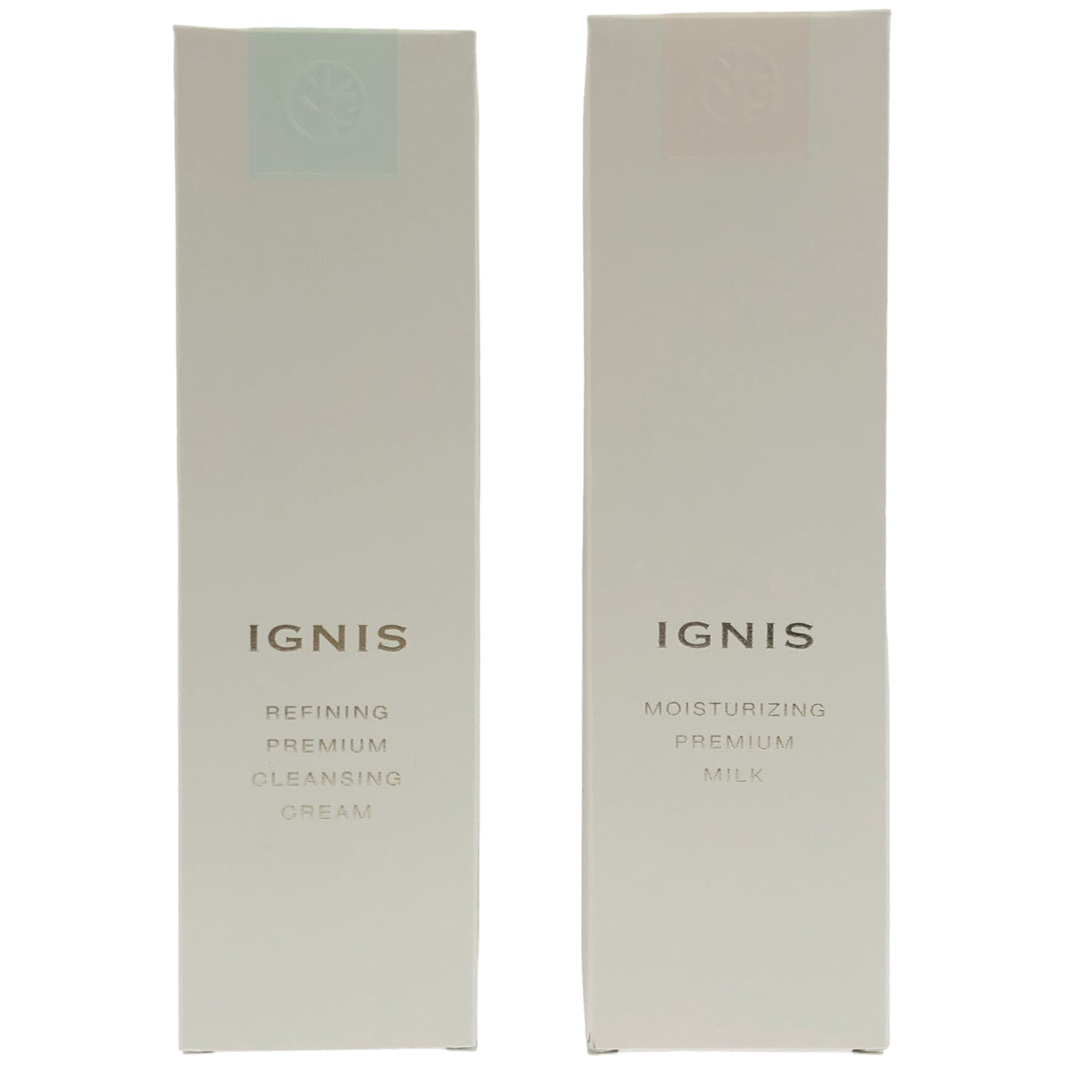 Z000 イグニス リファイニング プレミアム クレンジングクリーム 200g & モイスチュアライジング ミルク 200g 2個セット
