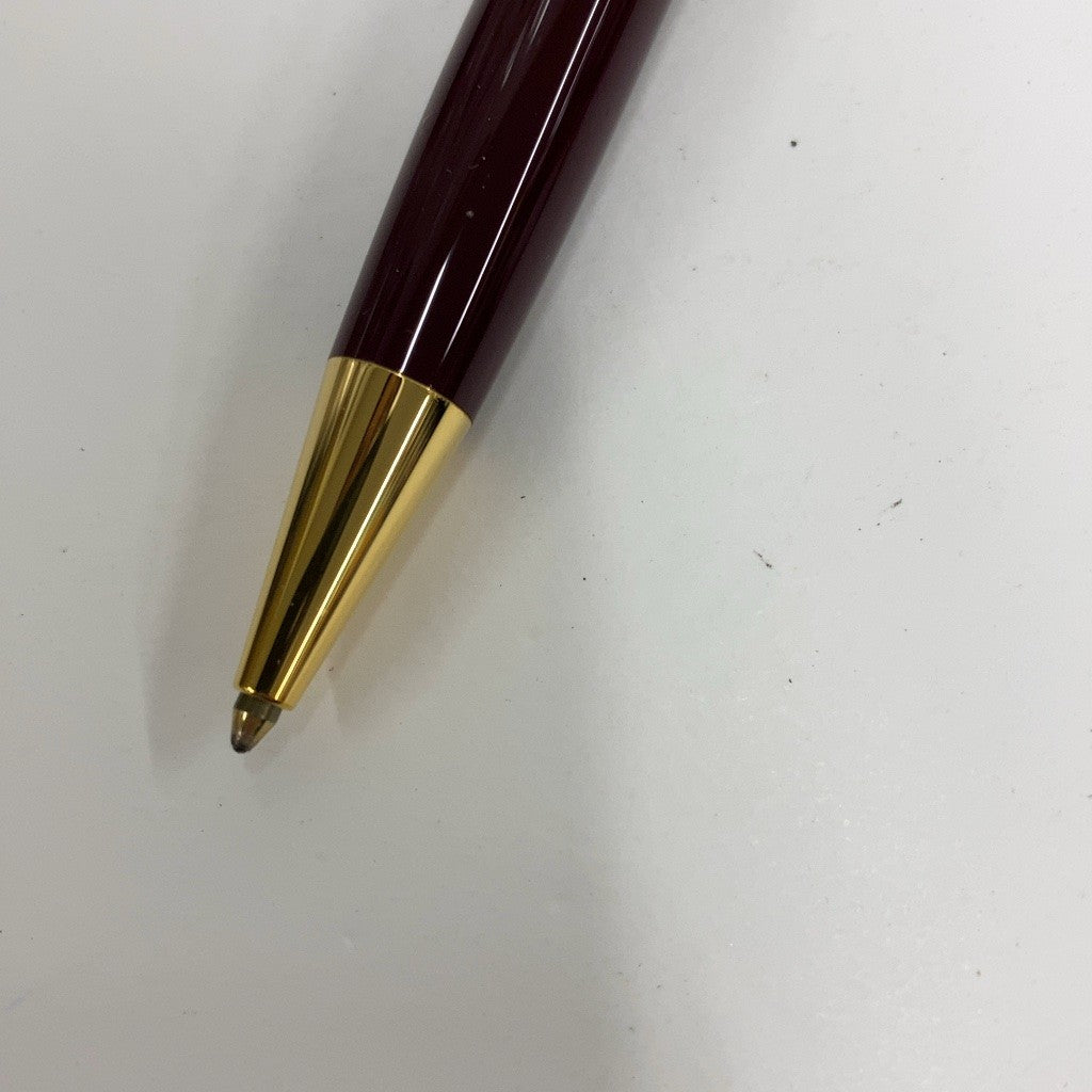 C92U K MONTBLANC モンブラン マイスターシュテュック クラシック ツイスト式 ボールペン ボルドー ゴールド