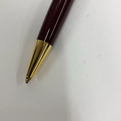 C92U K MONTBLANC モンブラン マイスターシュテュック クラシック ツイスト式 ボールペン ボルドー ゴールド