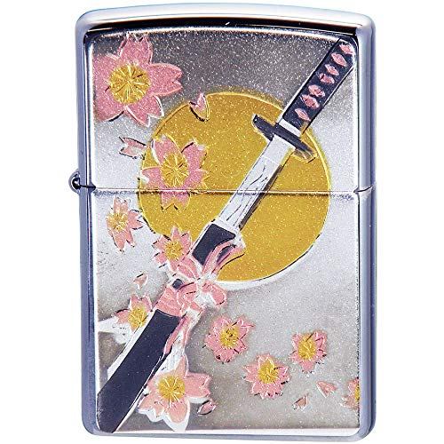 ZIPPO ジッポ― オイルライター ジッポ zp 電鋳板 刀