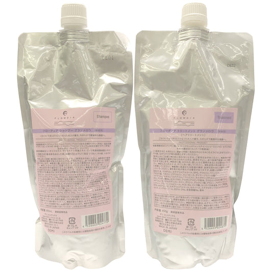 Z000 フローディア シャンプー グランメロウ(詰替用) 450mL & トリートメント グランメロウ(詰替用) 450g 2個セット