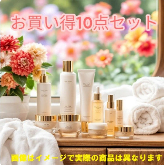 未開封商品豪華10個+α！お買い得セット！（シャンプー、美容品、化粧品、スキンケア、コスメなどのおまとめ品）セット商品