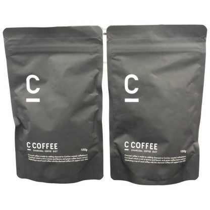 CB14 K C COFFEE チャコールコーヒーダイエット 100g　2袋セット●賞味期限：2027/02～