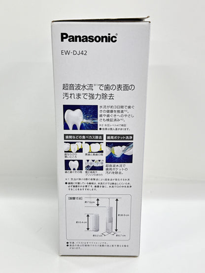 D Panasonic パナソニック ジェットウォッシャー ドルツ EW-DJ42-W(白) ホワイト 強力除去 防水コードレスタイプ
