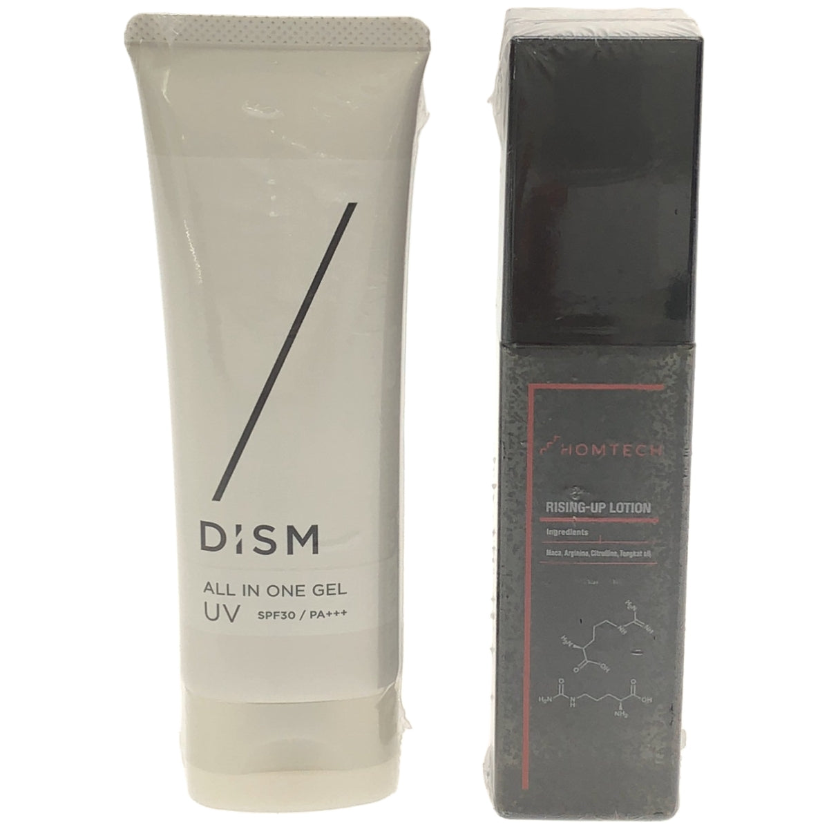 Z000 アンファー ディズム オールインワンジェル UV 70g & オムテック ライジングアップローション 100mL 2個セット