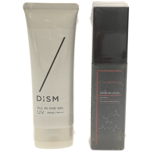 Z000 アンファー ディズム オールインワンジェル UV 70g & オムテック ライジングアップローション 100mL 2個セット