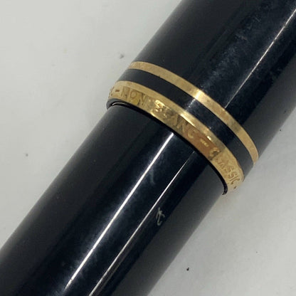 【中古】C54R K Montblanc モンブラン クラシック 万年筆 ペン先 ビンテージ ブラック 傷・汚れあり