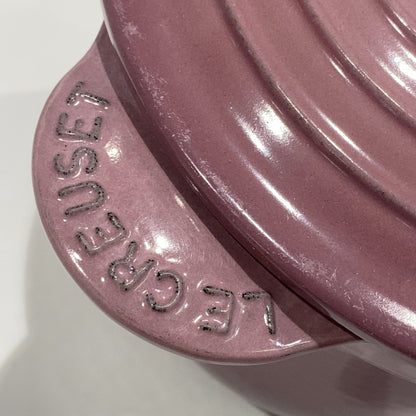 C9Y2 D LE CREUSET ル・クルーゼ ココット エブリィ モーヴピンク