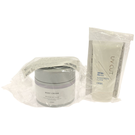 Z000 オルビス リリース バイ タッチ ボディ クリーム 190g & サンスクリーン スーパー N 50g 2個セット