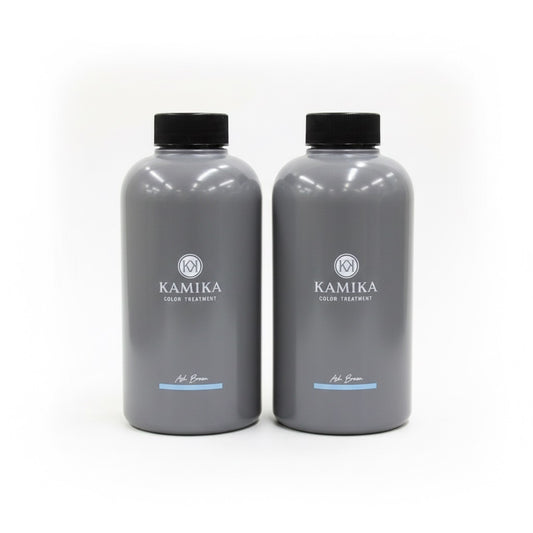C480 KAMIKA KK 白髪染めカラートリートメントAB アッシュブラウン 350g 2個セット