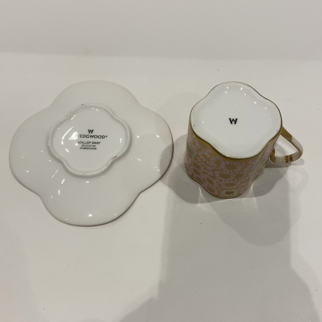 C16F D Wedgwood ウェッジウッド ハーレクイン コレクションマーガレット カップ&ソーサー